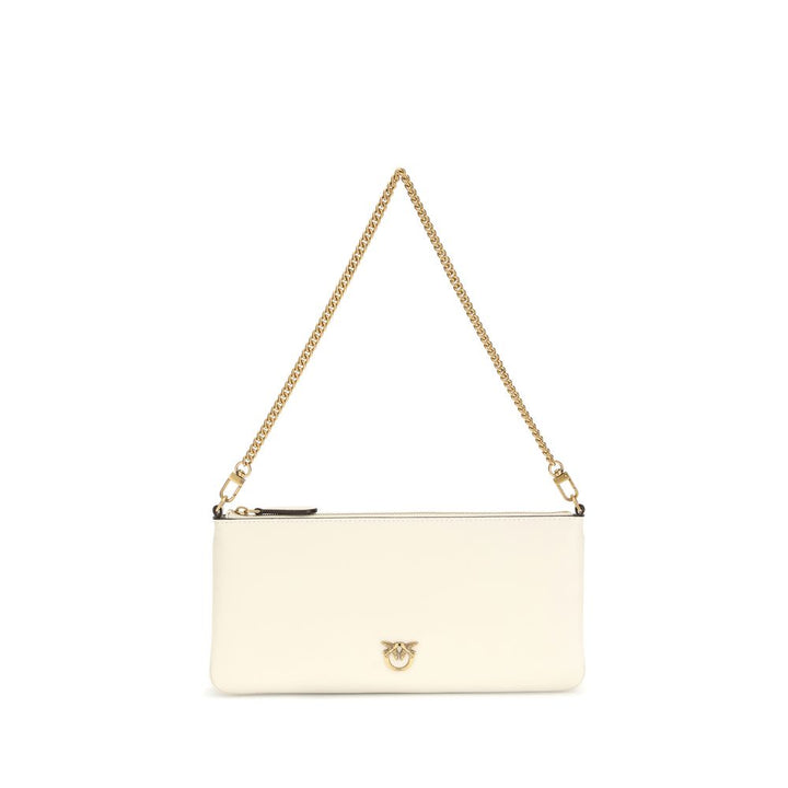 White Calf Leather Bos Taurus Shoulder Bag
