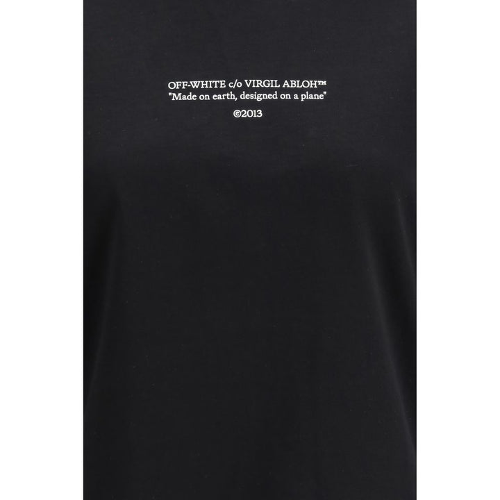 Black Cotton T-Shirt