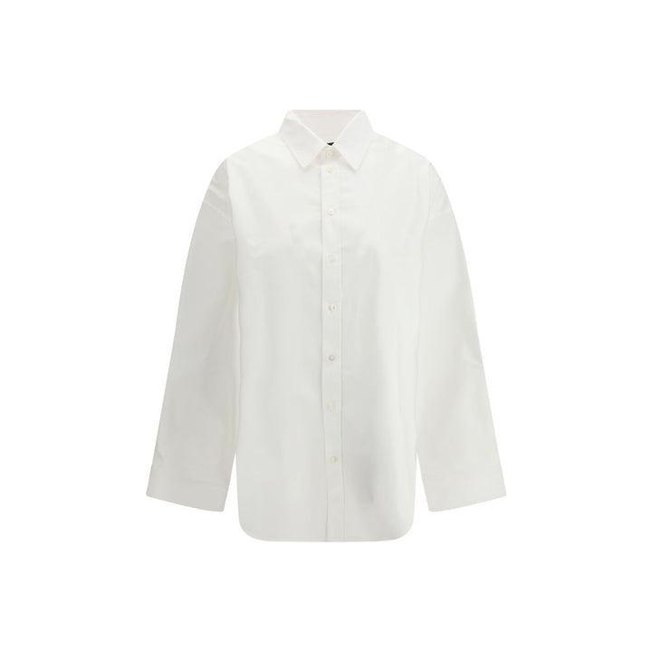 White Cotton Dress Shirt