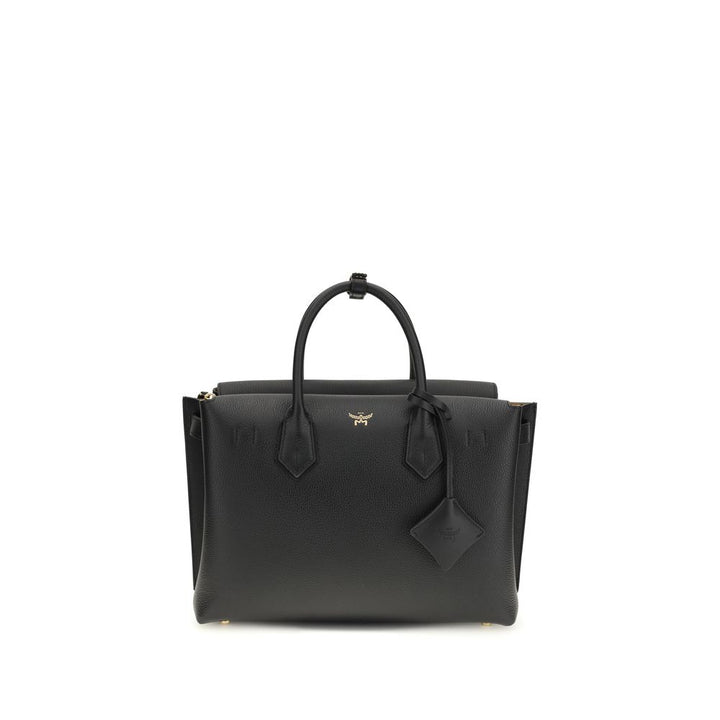 Black Calf Leather Bos Taurus Handbag