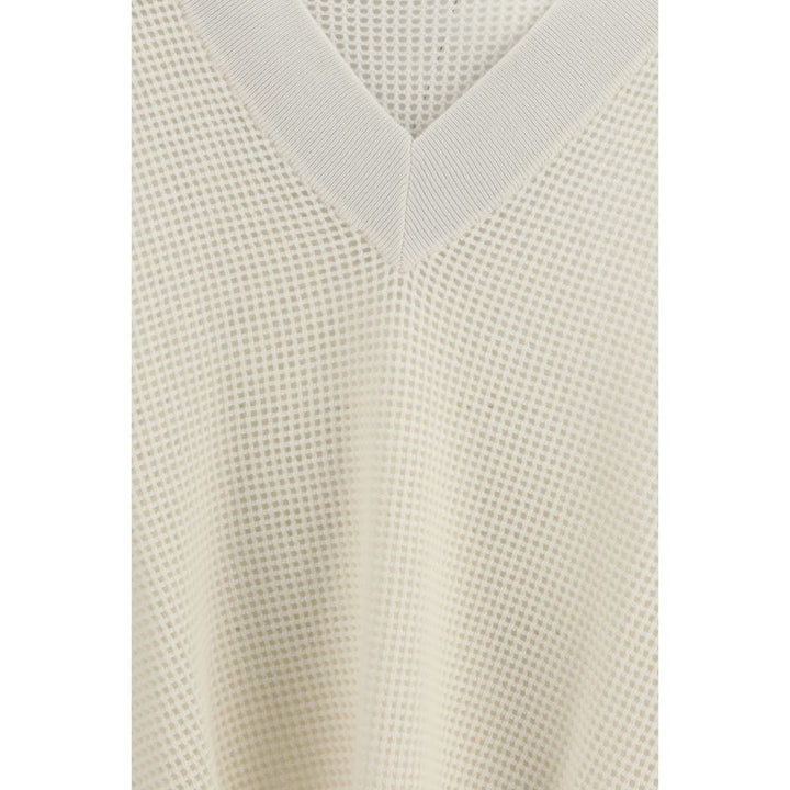 Beige Cashmere Sweater