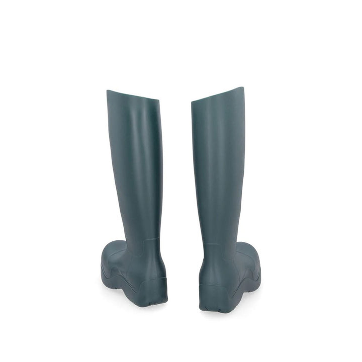 Bicolor Rubber Rain Boots