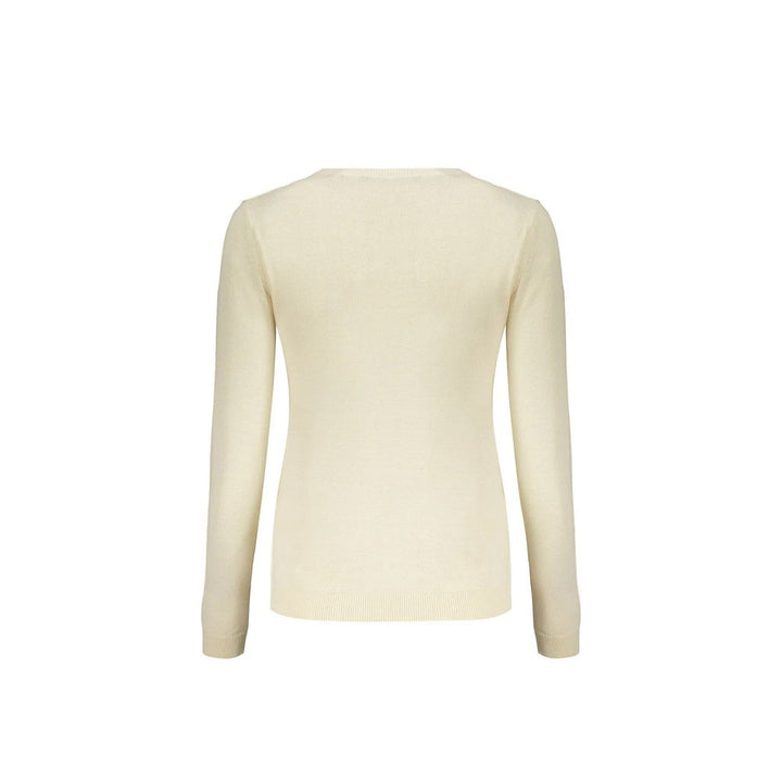 Beige Cotton Sweater