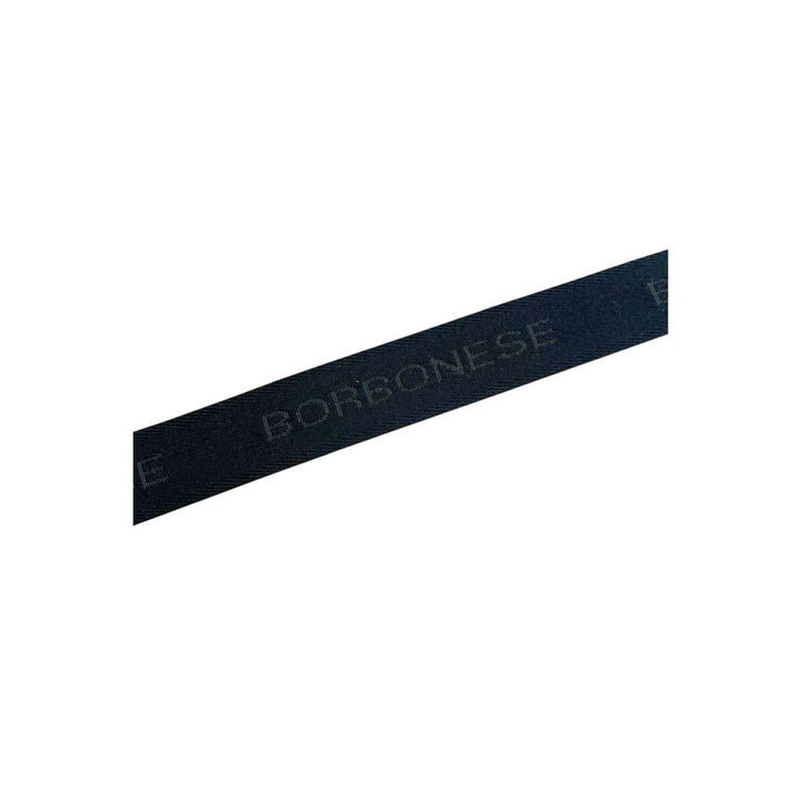 Black Polyester Men's Belt