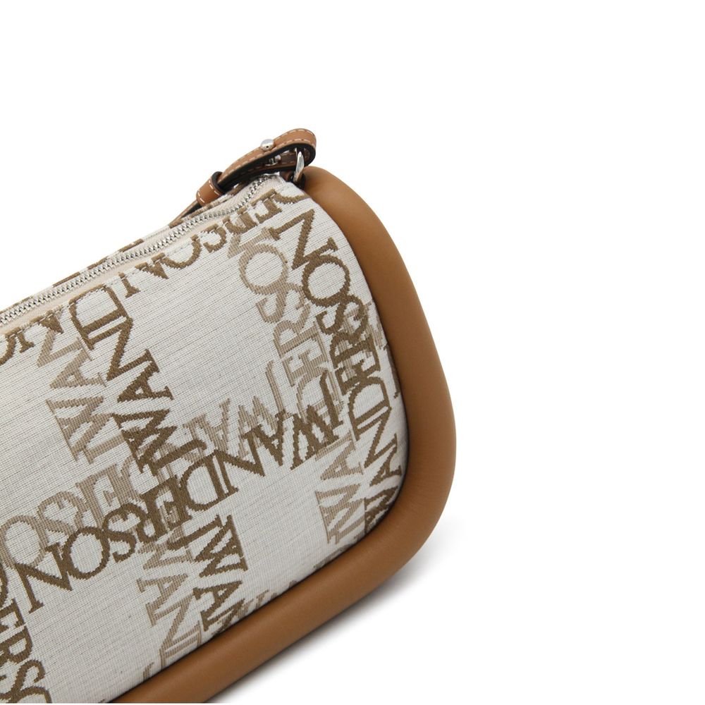 Brown Canvas Shoulder Bag