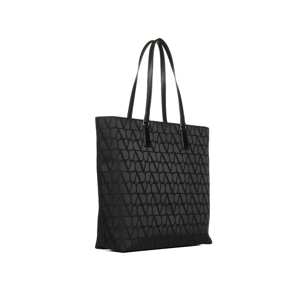 Black Cotton Tote Bag
