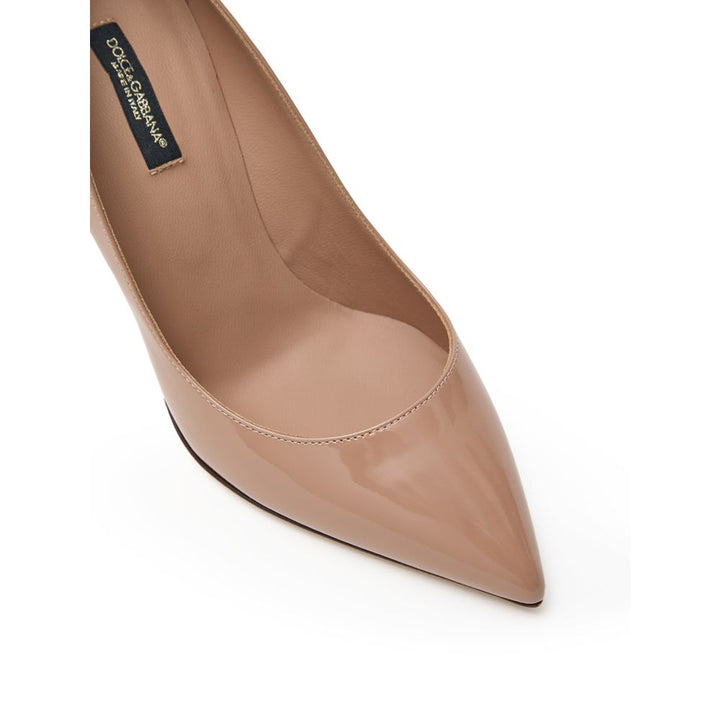 Pink Leather Slippers