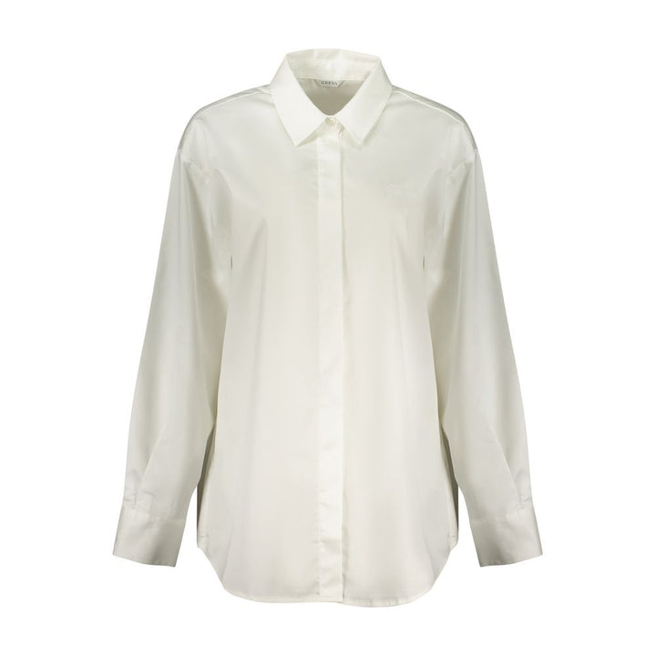 Bianco Cotton Women Shirt