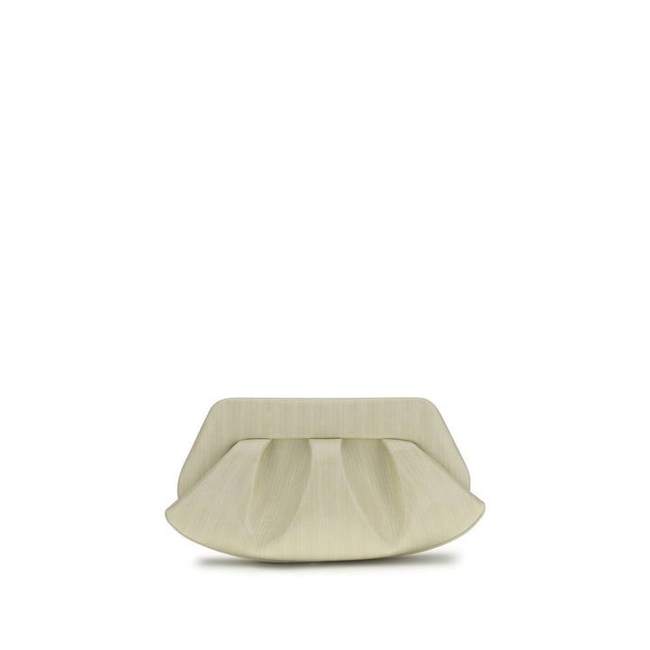 White Polyethylene Clutch Bag