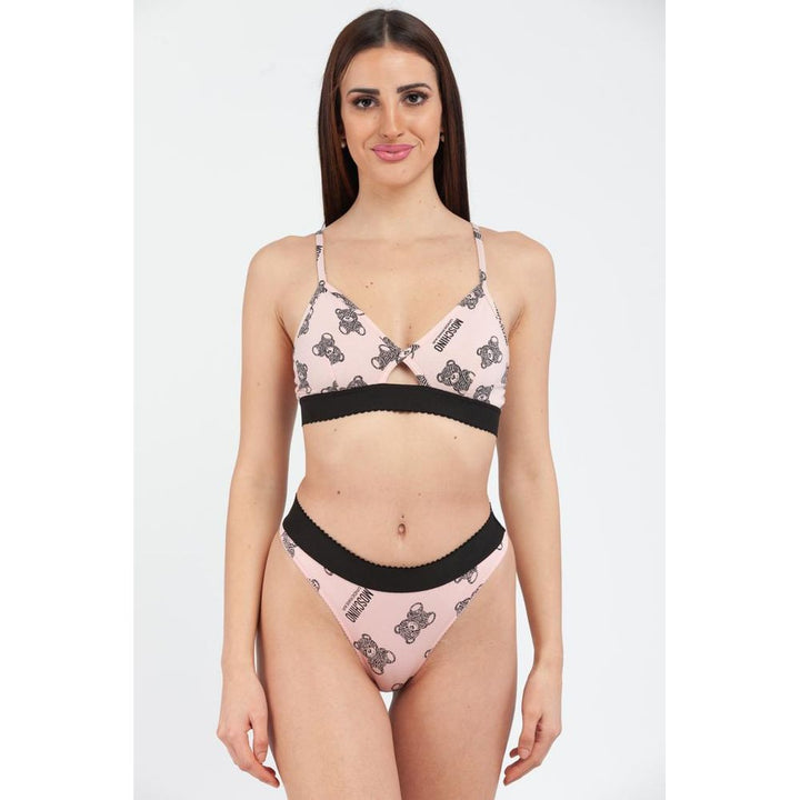 Multicolor Cotton Bra