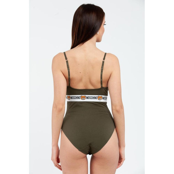 Bicolor Cotton Bodysuit