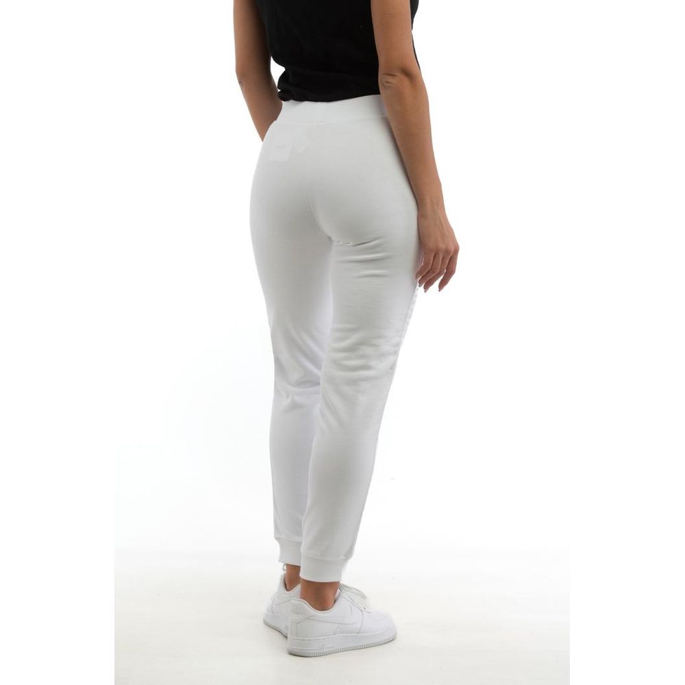 White Cotton Joggers (Workout Pants)