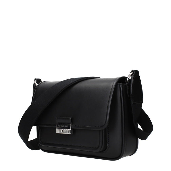 Black Leather Crossbody Bag