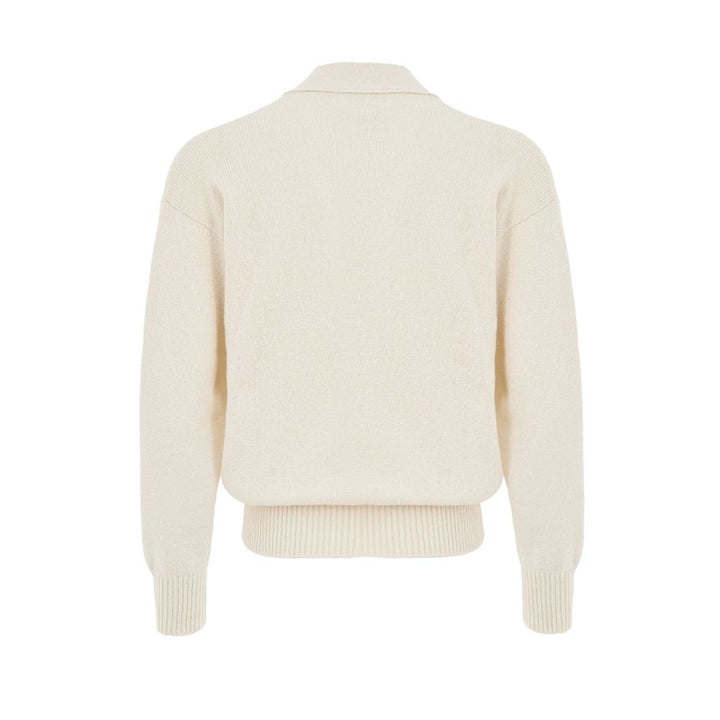 White Cotton Cardigan