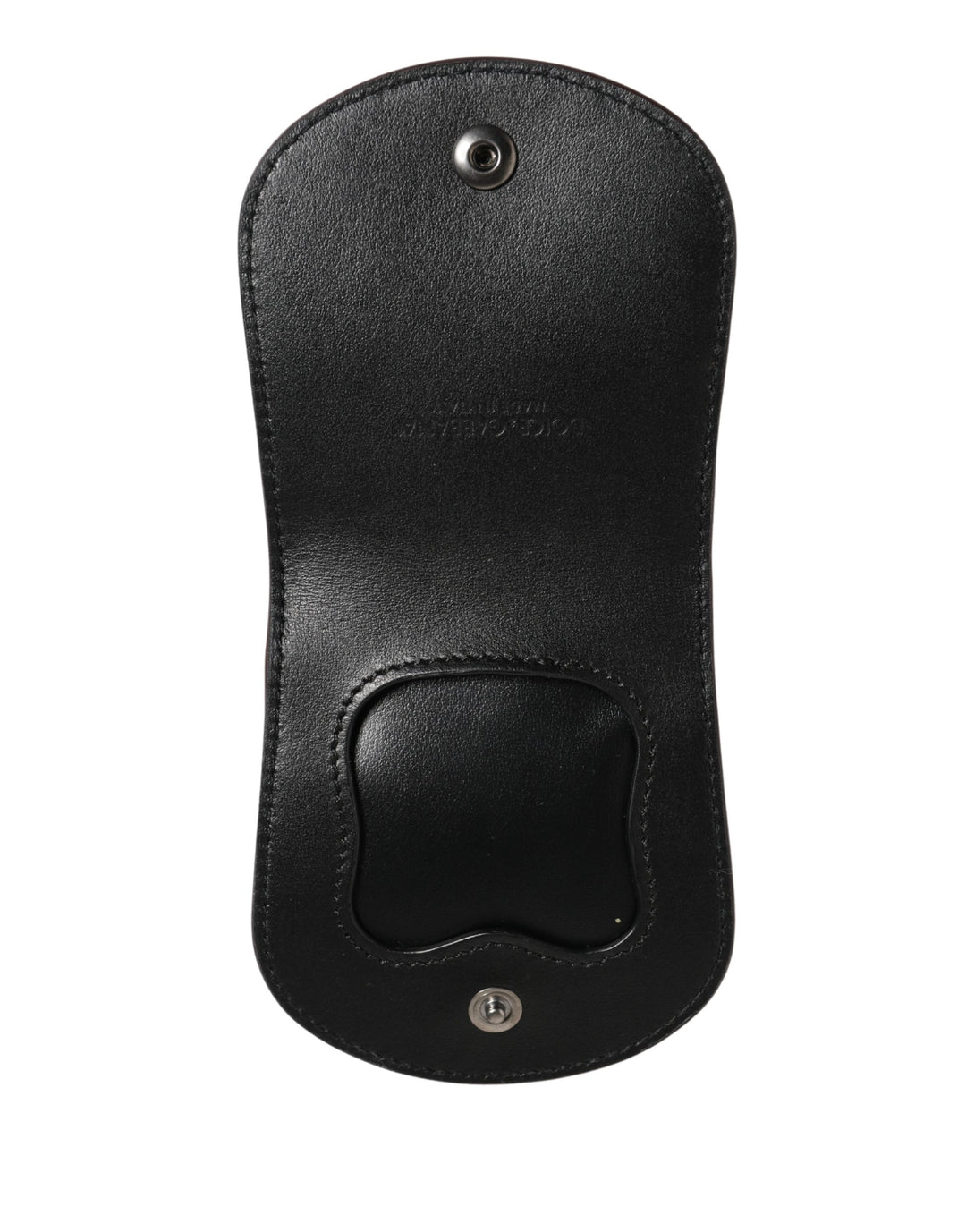 Burgundy Exotic Skin Condom Case Holder Pocket Wallet