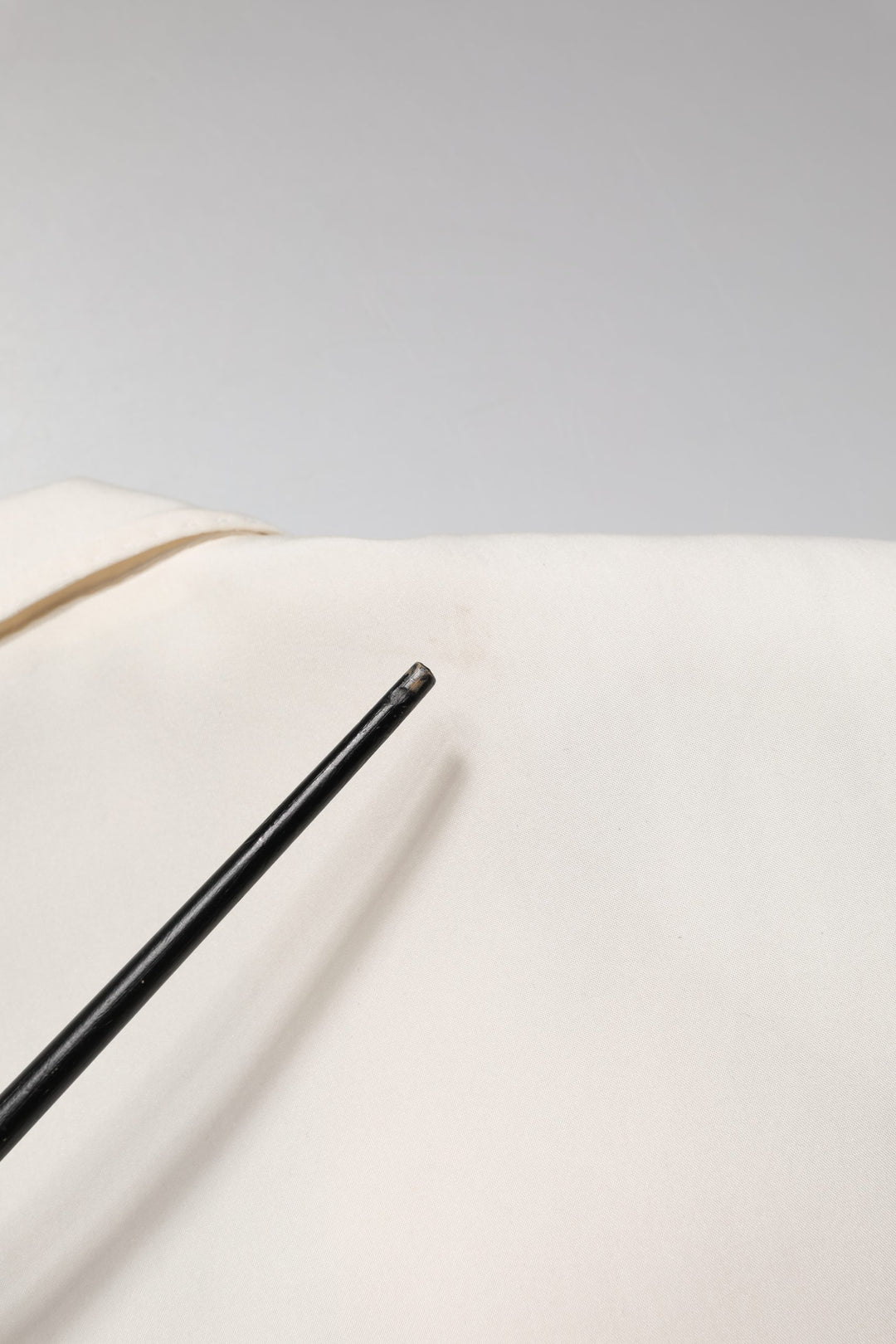 White Cotton Single Breasted Jacket Blazer