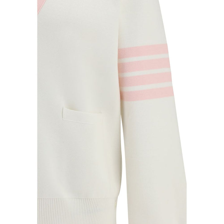 White Cotton Cardigan