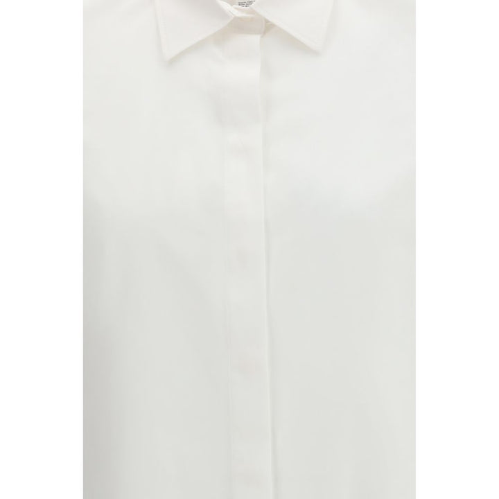 White Cotton Dress Shirt