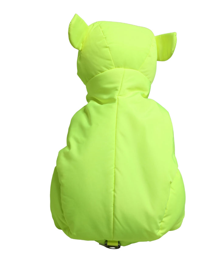 Green Polyester Animal Silhouette Waist Belt Borse Bag