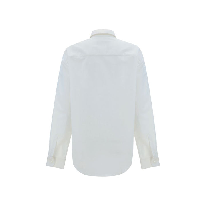 White Cotton Dress Shirt