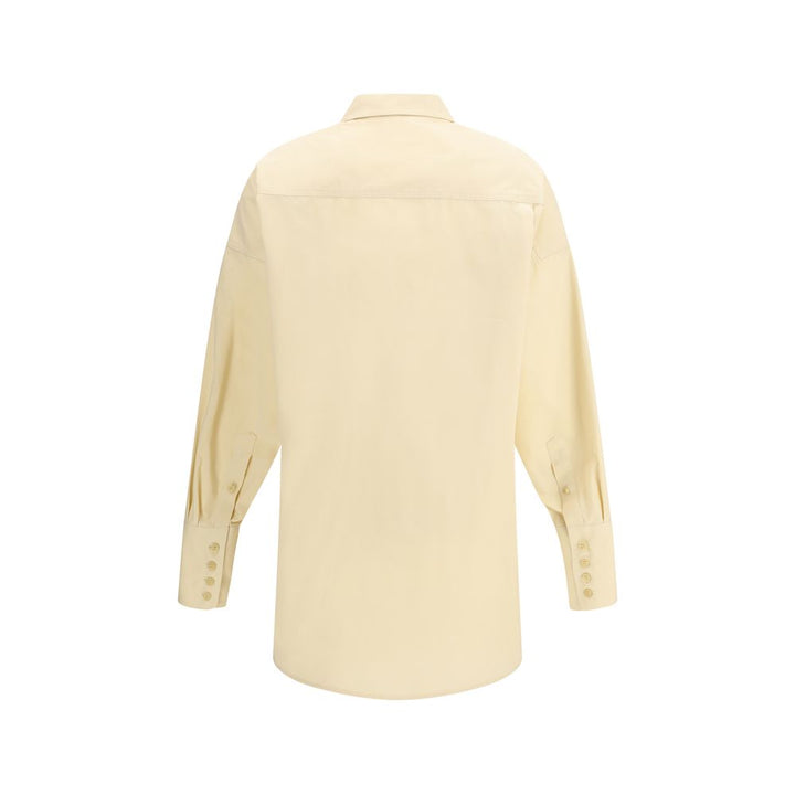 Beige Cotton Shirt