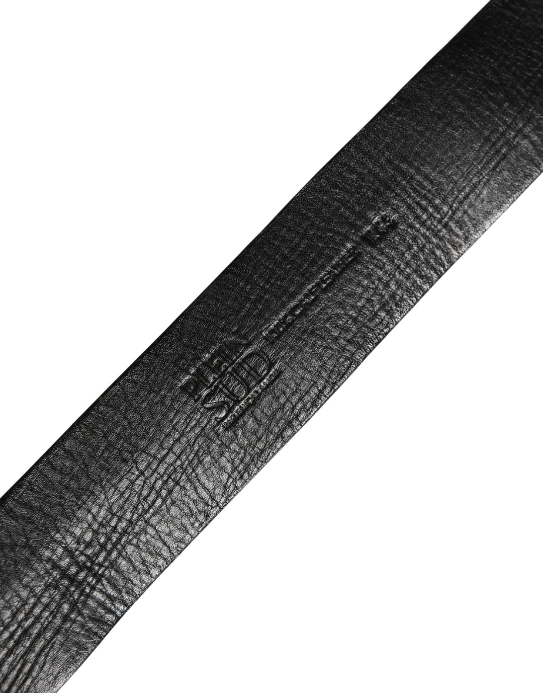 Black Leather Gold Metal Buckle Waist Women Belt