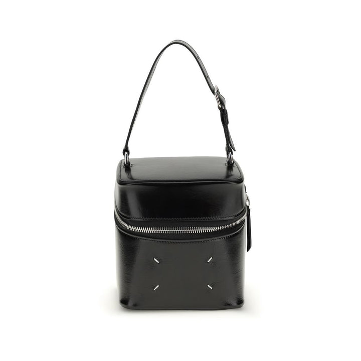 Black Calf Leather Bos Taurus Backet Bag