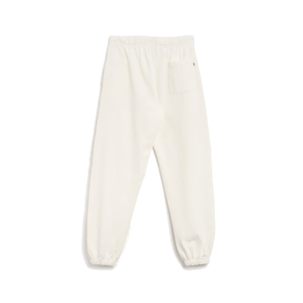 White Cotton Joggers (Workout Pants)