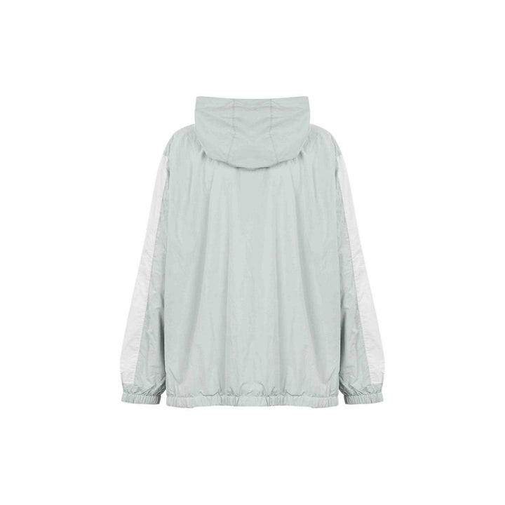 Blue Nylon Shell Jacket