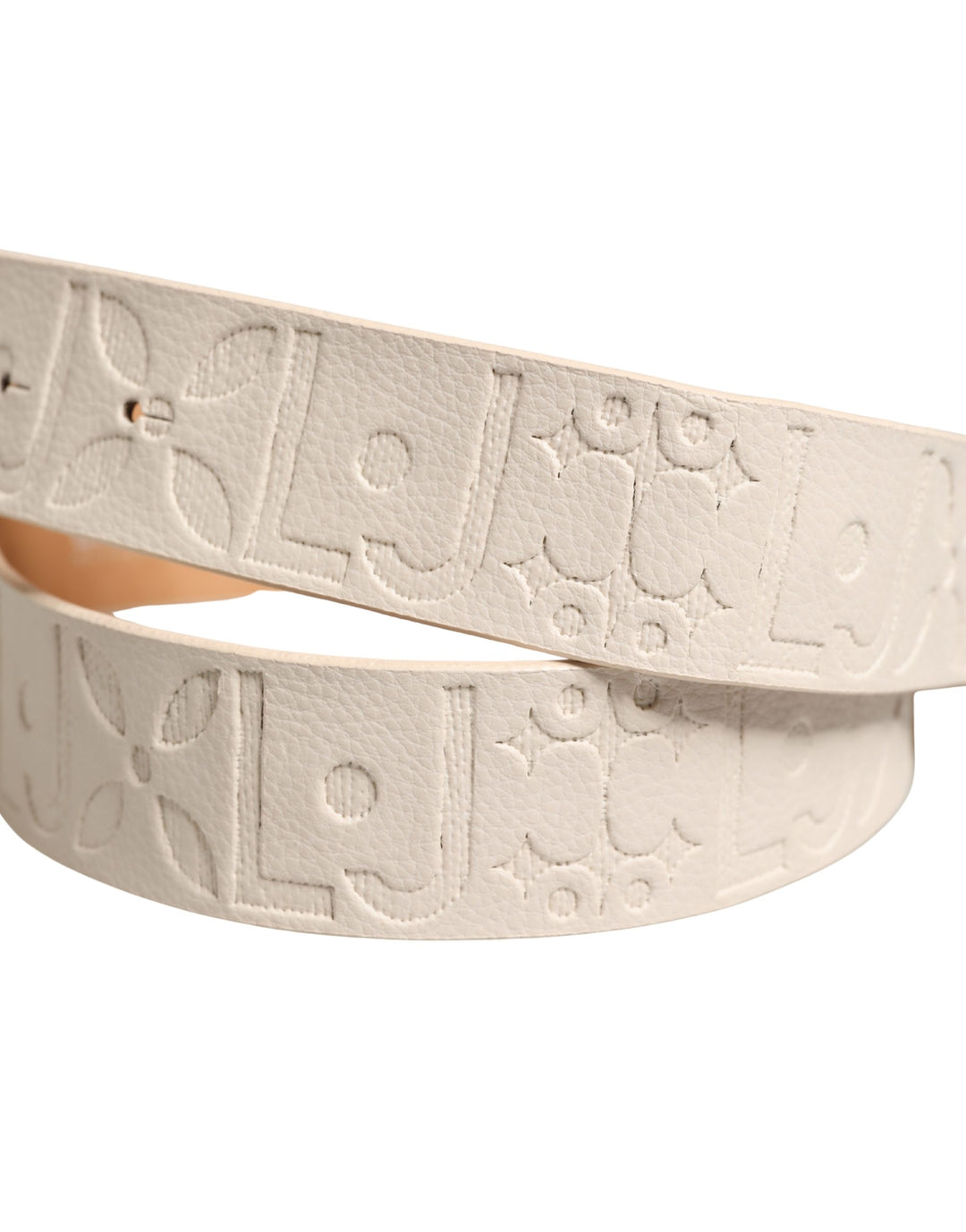 Beige Leather Wide Waist Silver Metal Buckle Waist Women Belt