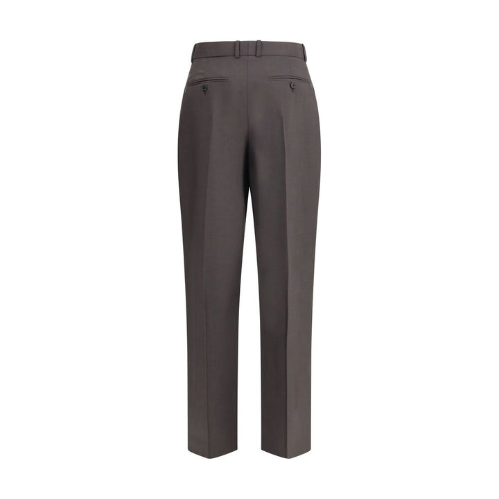 Brown Wool Dress Pants