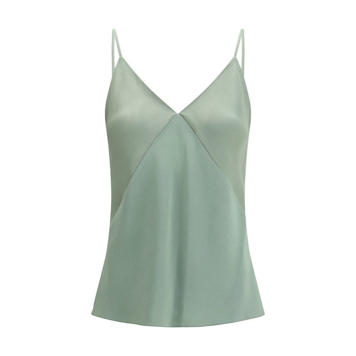 Bicolor Acetate Blouse