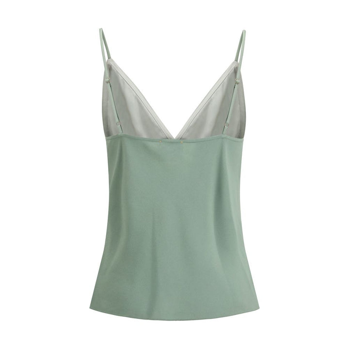 Bicolor Acetate Blouse