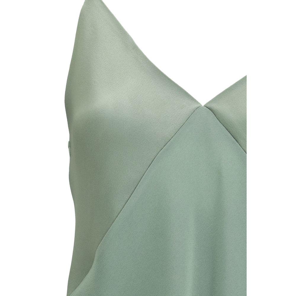 Bicolor Acetate Blouse