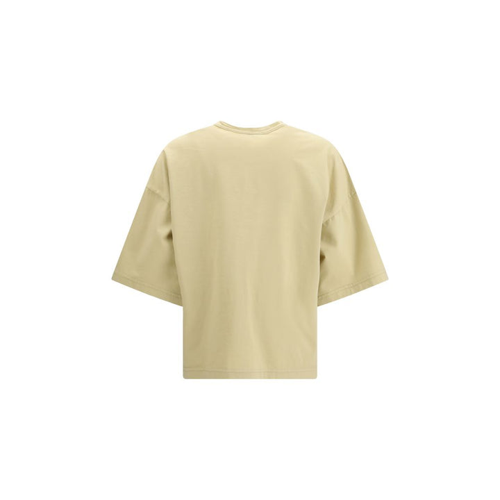 Beige Cotton T-Shirt