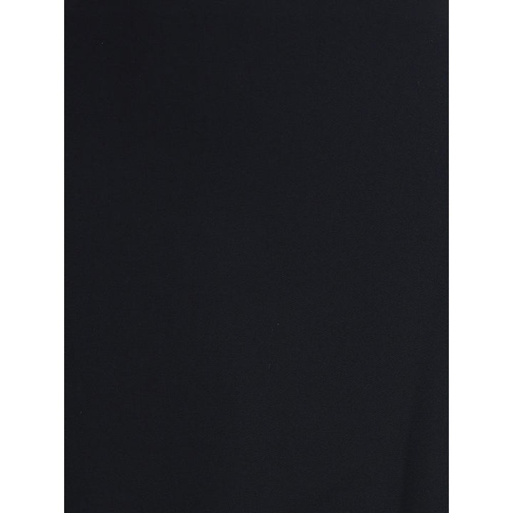 Black Viscose Casual Dress