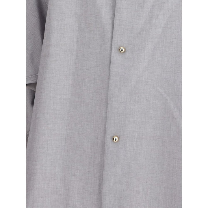 Gray Polyester Shirt