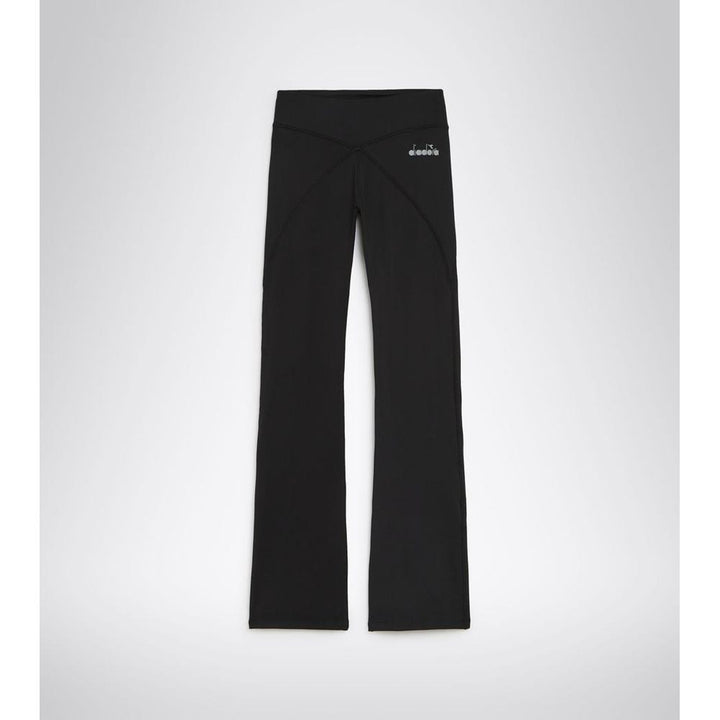 Black Polyester Athletic Pants