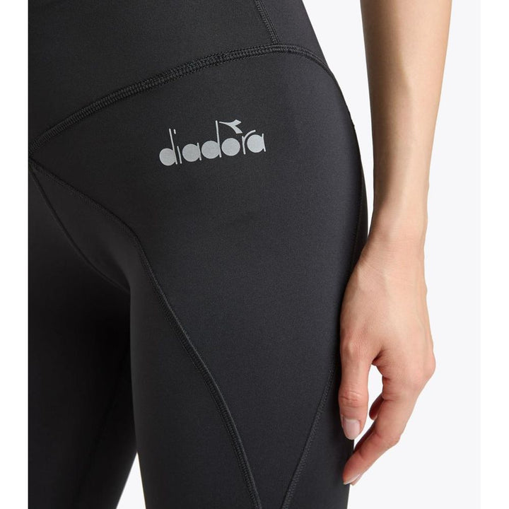 Black Polyester Athletic Pants