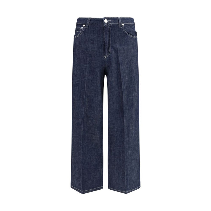 Blue Cotton Jeans Denim