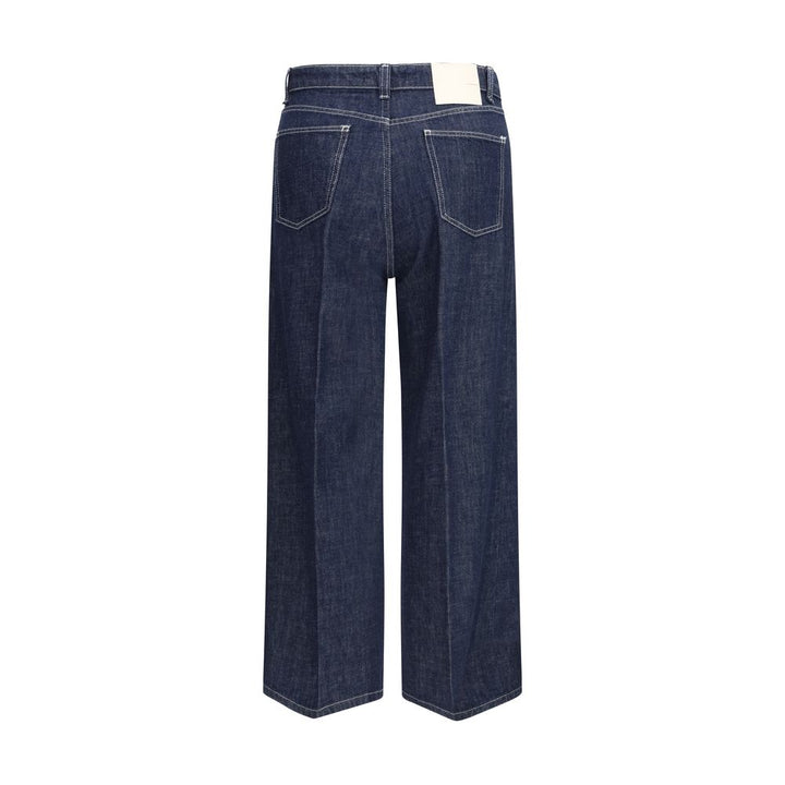 Blue Cotton Jeans Denim