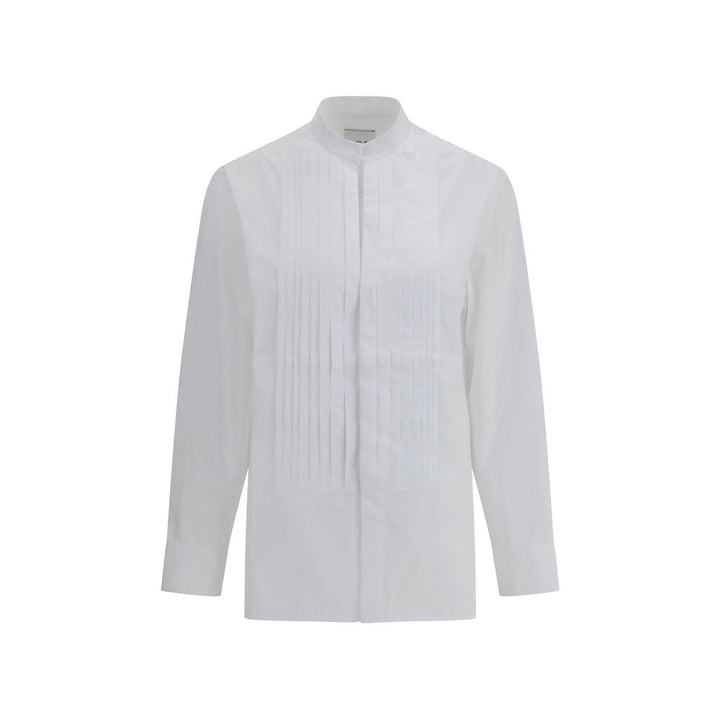 White Cotton Dress Shirt