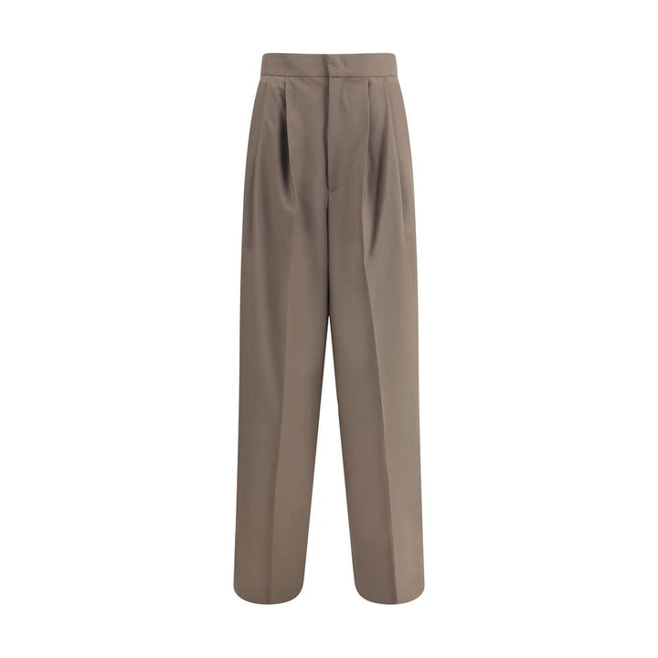 Gray Wool Dress Pants