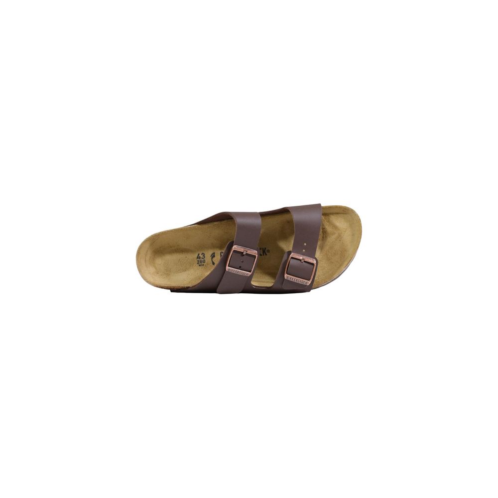Brown Synthetic Sandals