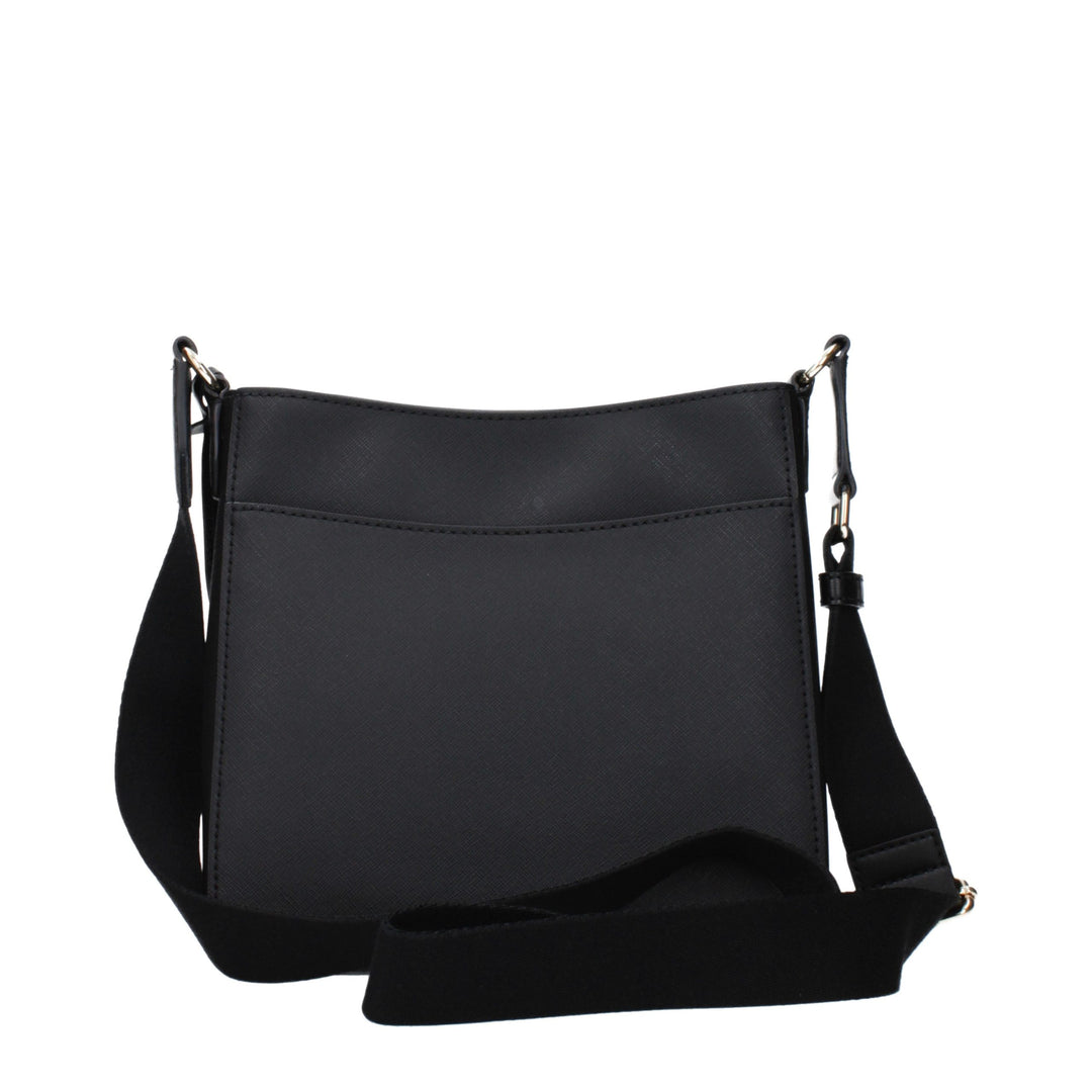 Black Leather Crossbody Bag