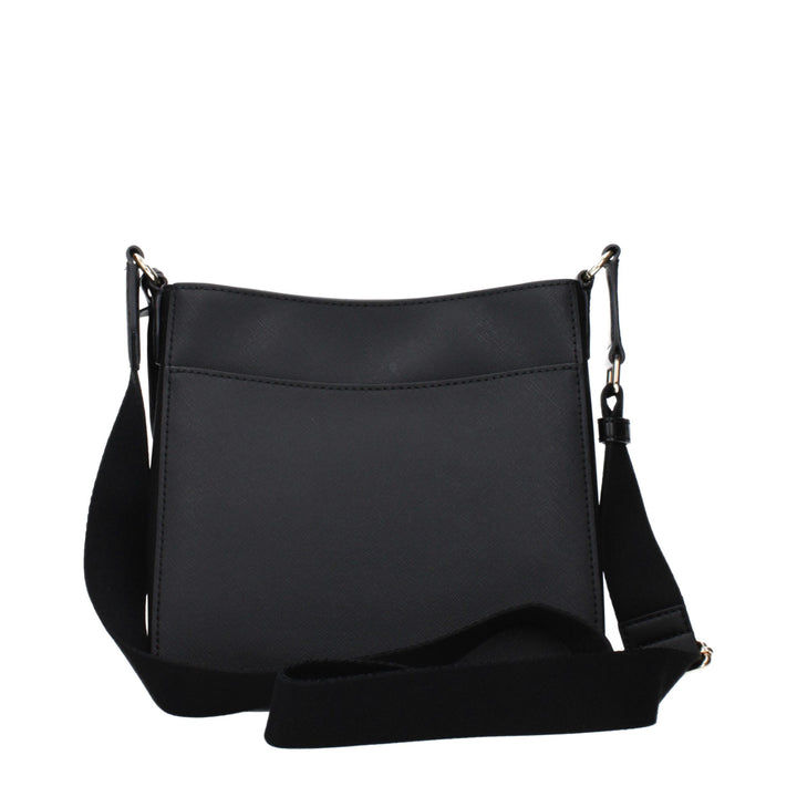 Black Leather Crossbody Bag