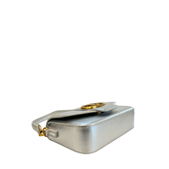 Silver PU Women Shoulder Bag