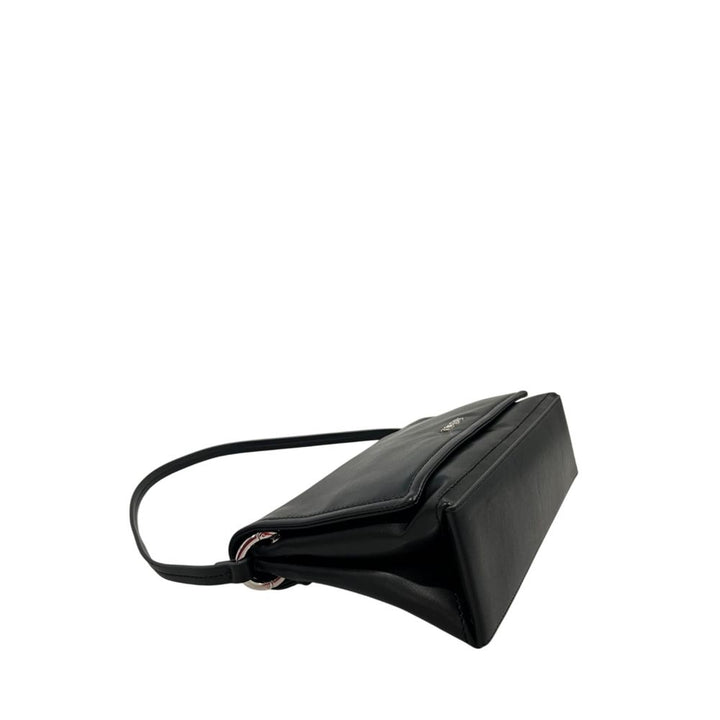 Black Polyethylene Clutch Bag
