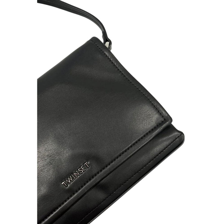 Black Polyethylene Clutch Bag