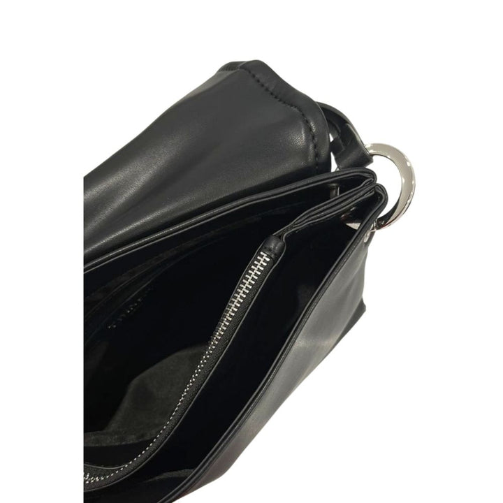 Black Polyethylene Clutch Bag